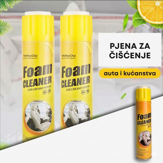 Moćna pjena za blistavu čistoću – čisti sve, štedi novac! NOVA FORMULA, UČINKOVITI REZULTATI!